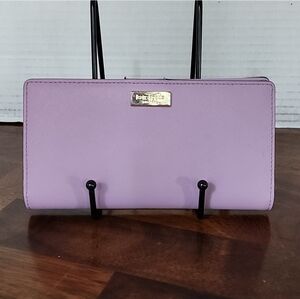 KATE SPADE New York Bifold Lavender Wallet
